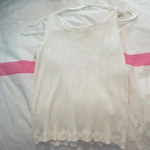 White Zara shirt
